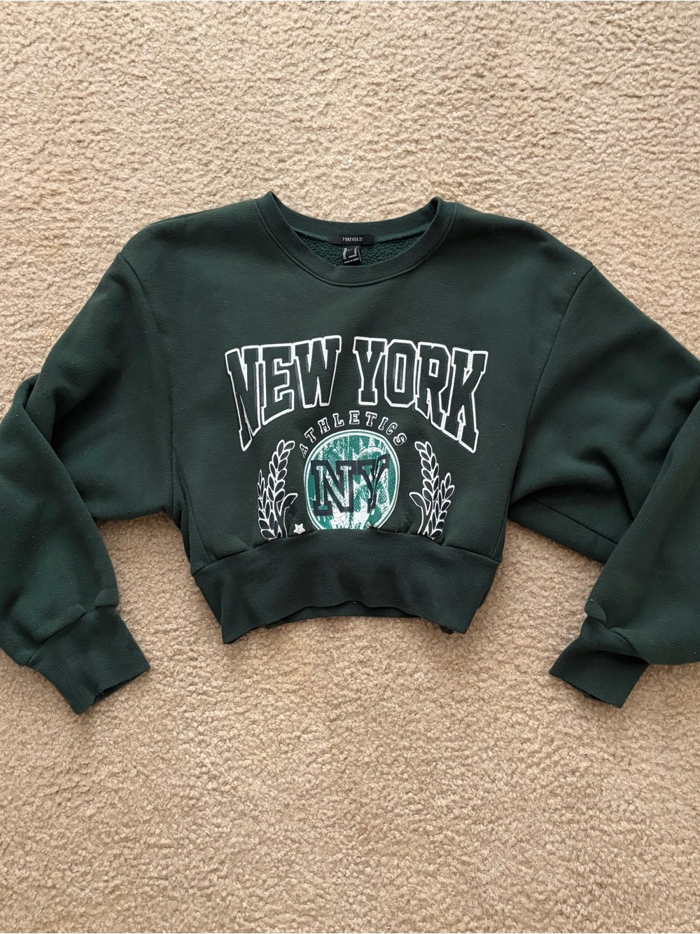Forever 21 Cropped Sweatshirt
